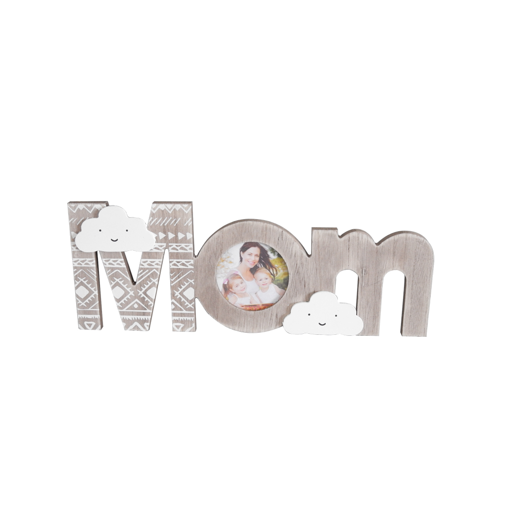 Wood cheap photo frames custom photo frames custom i love mom photo frame